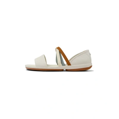 Afbeelding van Camper Right NINA Twins Sandalen, Dames, Maat: 41, Weiß natural Leer