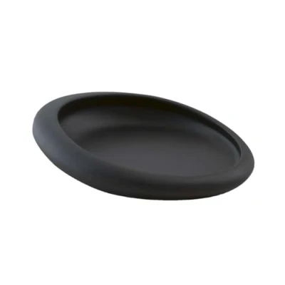 Afbeelding van Zeephouder Sapho Iside Vrijstaand 15.2x2.9x11.5 cm Polyresin Mat Zwart
