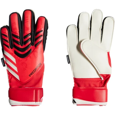 Afbeelding van adidas Performance Predator Match Fingersave Keepershandschoenen Kids Kinderen Rood 5 1/2