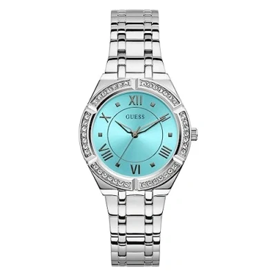 Afbeelding van GUESS dames Cosmo horloge GW0033L7 in de kleur Zilver