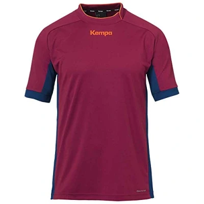 Afbeelding van Kempa Prime Sport Tshirt, Heren, Maat: 3XL, deep blau rot
