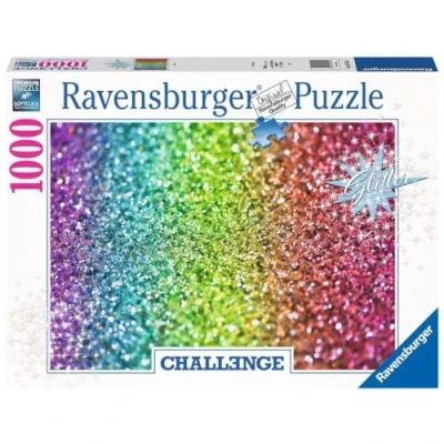Afbeelding van Puzzel Ravensburger Glitter challenge 1000 stukjes