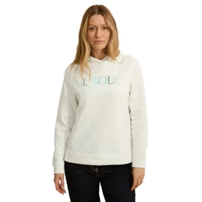 Afbeelding van Cecil Hoodie, Dames, Maat: Large, Weiß
