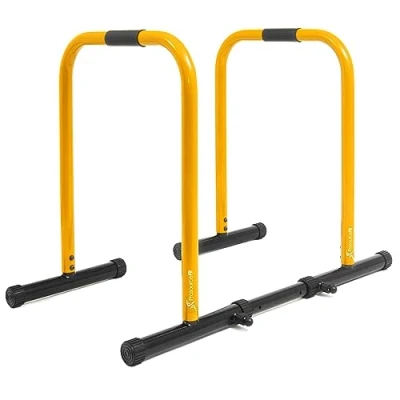 Afbeelding van ProsourceFit Dip Stand Station, Heavy Duty Ultimate Body Press Bar met Veiligheid Connector voor Tricep Dips