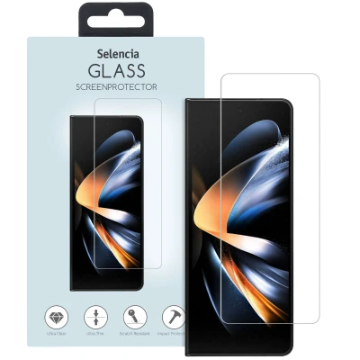 Afbeelding van Screenprotector Samsung Galaxy Z Fold 4: Selencia Gehard Glas