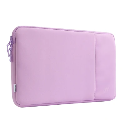 Afbeelding van Laptop Hoes Laptopsleeve Met Vak 14 Inch / 14.2 Neopreen Lavender Lilac Lila imoshion