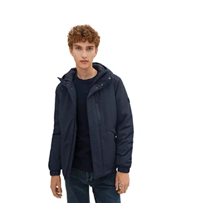 Afbeelding van TOM TAILOR Denim Uomini Outdoorjas 1032432, 10668 Sky Captain Blue, L