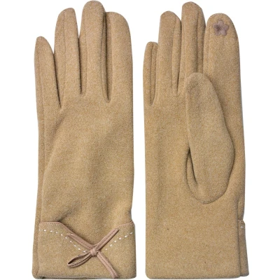 Afbeelding van Juleeze Handschoenen Winter 8x24 cm Bruin Polyester