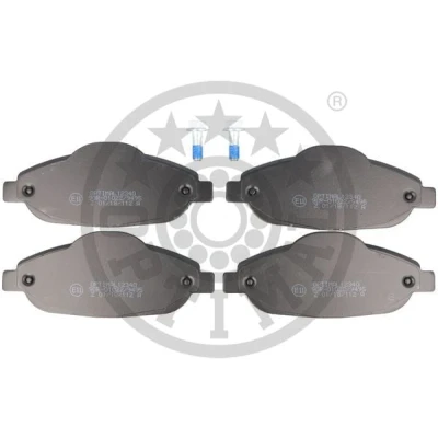 Afbeelding van OPTIMAL BP 12340 Remblokkenset Vooras Niet geschikt voor slijtage waarschuwingscontact Met remzadelschroef PEUGEOT: 3008 I, 308 I Hatchback, SW