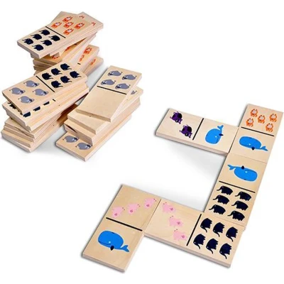 Afbeelding van Dikke Dieren Domino