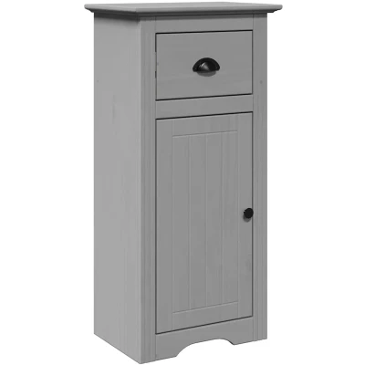 Afbeelding van Badkamerkast BODO 44x30x90 cm grijs