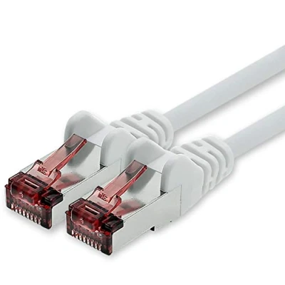 Afbeelding van freiwerk Cat6 Ethernet Lan Gigabit Netwerkkabel Cat 6 Kabel wit 1x 3m