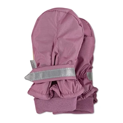 Afbeelding van Sterntaler Babywanten voor kinderen, uniseks, winterwanten, waterafstotend, met klittenbandsluiting, braambes, 2, roze, 2