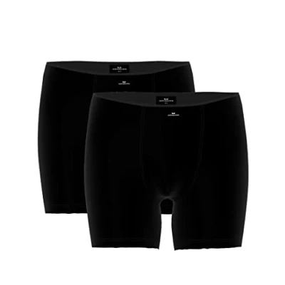 Afbeelding van Götzburg LONG 2ER PACK Onderbroeken, Heren, Maat: Large, Schwarz dunkel uni