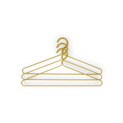 Afbeelding van Hay Colour kledinghanger set van 3 Mosterd