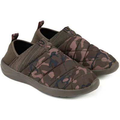 Afbeelding van Fox Camo/Khaki Bivvy Slippers 46 Viskleding