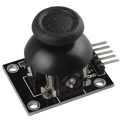 Afbeelding van HALJIA PS2 Game Joystick Axis Sensor Module Biaxiale Knop Controle Shield Compatibel met Arduino Robot Raspberry Pi AVR PIC