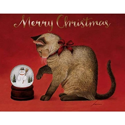 Afbeelding van Lang Snowy Wonder Boxed Kerstkaarten (1004839)