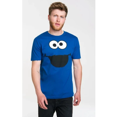 Afbeelding van Logoshirt T Shirt Krümelmonster Cookie Monster