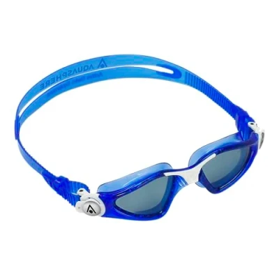 Afbeelding van Aquasphere Kayenne Junior Zwembril Kinderen Dark Lens Blauw/Wit