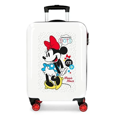 Afbeelding van Disney Minnie Enjoy THE DAY DOTS Trolley voor kinderen, Maat: One Size, Bianco