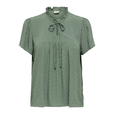 Afbeelding van JDY Jdylima LIFE Blouse, Dames, Maat: 34, Laurel wreath