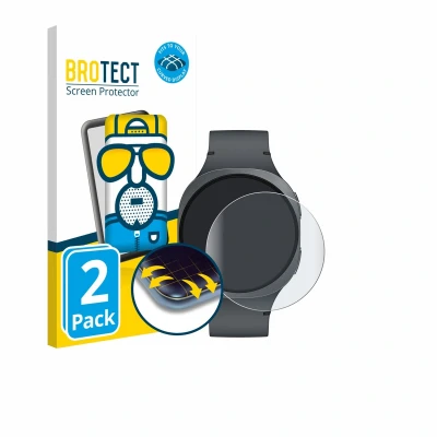 Afbeelding van BROTECT Screenprotector voor Samsung Galaxy Watch 8 (40 mm) Folie Beschermfolie matte volledig dekking (2 Stuks)