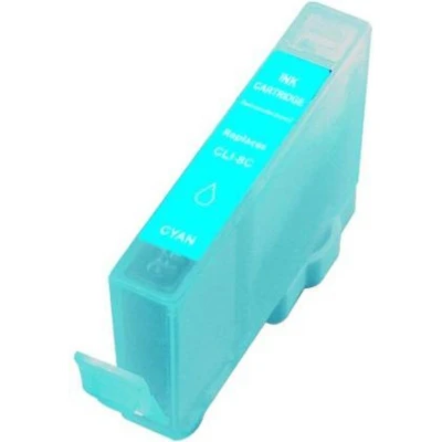 Afbeelding van SecondLife inkt cartridge cyaan voor Canon CLI 8C Inkjets