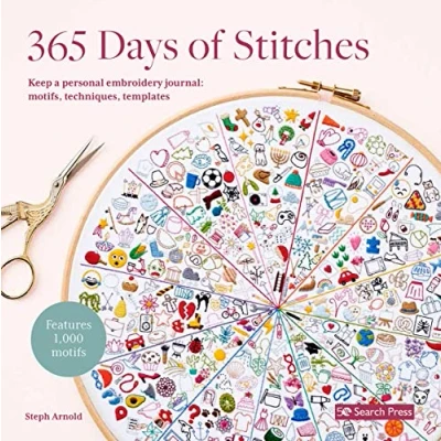 Afbeelding van 365 Days of Stitches: Keep a Personal Embroidery Journal: Motifs, Techniques, Templates; Features 1,000 Motifs