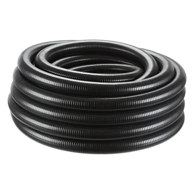 Afbeelding van Spiraalslang Vijverslang Zwart 50mm Rol 25 Meter