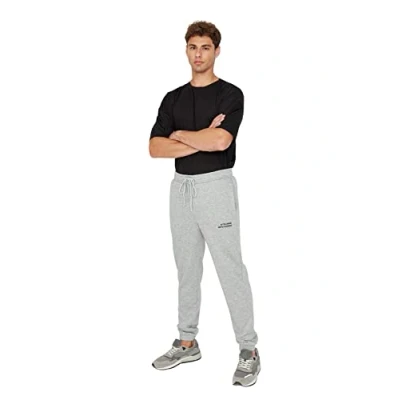 Afbeelding van Trendyol Heren Regular Sweatbroek, Grijs, S, S