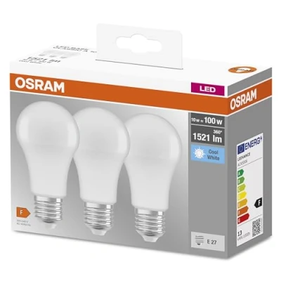Afbeelding van OSRAM LED lamp Lampvoet: E27 Koel wit 4 K 13 W mat BASE