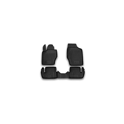 Afbeelding van Rubbermatten voor PEUGEOT 307, 2001 2007, 4 delig