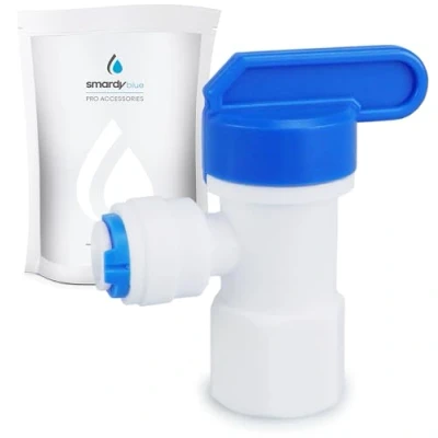 Afbeelding van smardy Stopkraan Afsluiter voor Waterreservoir Osmose Reservoir Waterslang 1/4&quot; (6,35mm)