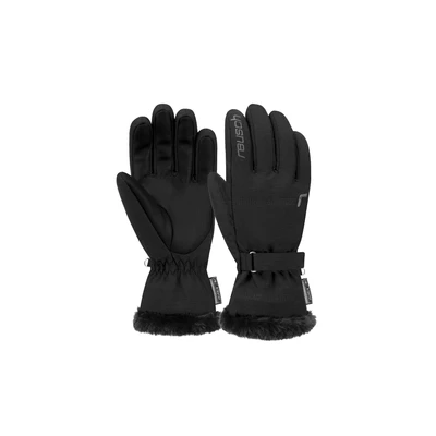 Afbeelding van Reusch Luna R TEX® XT skihandschoenen, sneeuwhandschoenen, met waterdicht en ademend membraan, aangenaam warme maat 8,5, zwart