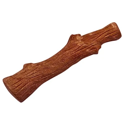 Afbeelding van Petstages Dogwood Alternatief kauwspeeltje voor honden met hout mesquite smaak rood Small