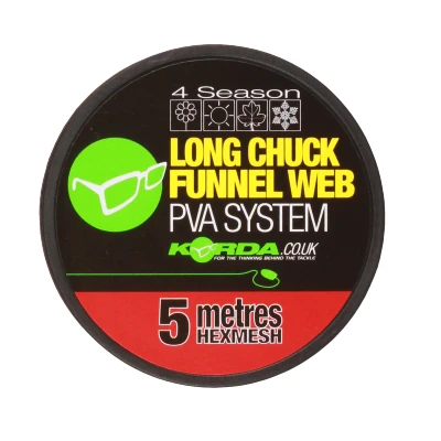Afbeelding van Korda Long Chuck Funnel Web Hexmesh 5m Refill