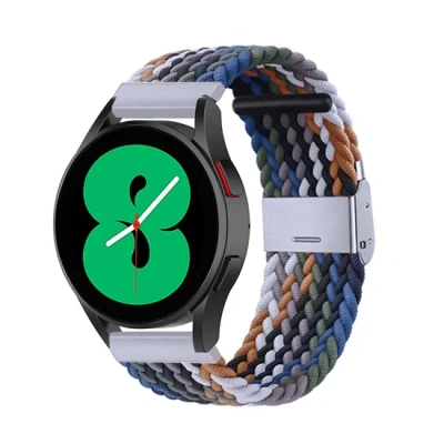 Afbeelding van Garmin Approach S12 / S40 S42 Braided nylon bandje Multicolor Dark
