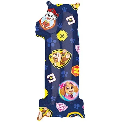 Afbeelding van PAW Patrol Folieballon 1 66 Cm Blauw stuks