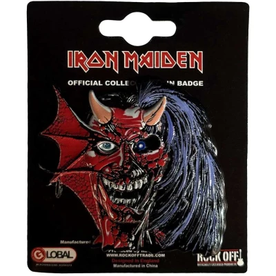 Afbeelding van Iron Maiden Purgatory Eddie Pin Multicolours
