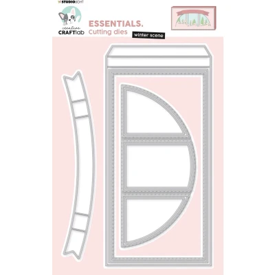Afbeelding van Studio Light Cutting Die Essentials nr.423 CCL ES CD423 212x142mm