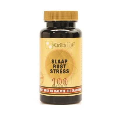 Afbeelding van Artelle Slaap Rust Stress Capsules 100st