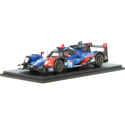 Afbeelding van het 1:43 Diecast model van De Oreca 07 Gibson GK428 4.2L V8 Team Realtime Racing #70 24H LeMans 2021. coureurs waren L. Duval E. Garcia en N. Nato . fabrikant schaalmodel is Spark.Dit alleen online