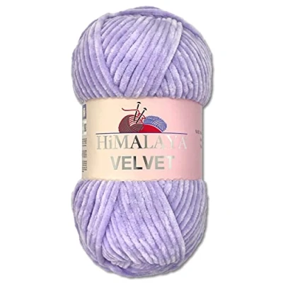 Afbeelding van Wohnkult Himalaya 100 g Velvet Dolphin breiwol, 40 kleuren om uit te kiezen, chenille breigaren, pluizige garen, glans, accessoire, kleding, dekens (90005, vlier)