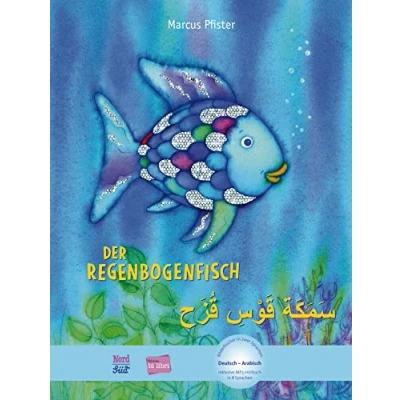Afbeelding van Der Regenbogenfisch. Kinderbuch Deutsch Arabisch