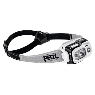 Afbeelding van Petzl Swift RL 1100 lumen krachtige hoofdlamp met accu zwart EOL