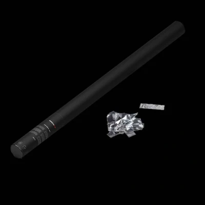 Afbeelding van MagicFX handmatige confetti shooter 80cm zilver