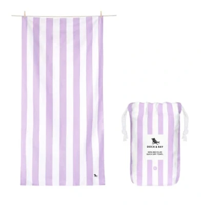 Afbeelding van Dock &amp; Bay Cabana Strandlaken Extra Large ( 200x90cm ) Lombok Lilac