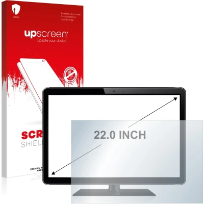 Afbeelding van upscreen Screenprotector voor Industriële Monitoren mit 22 inch Schermen [490 mm x 270 mm, 16:9] Folie Beschermfolie transparant
