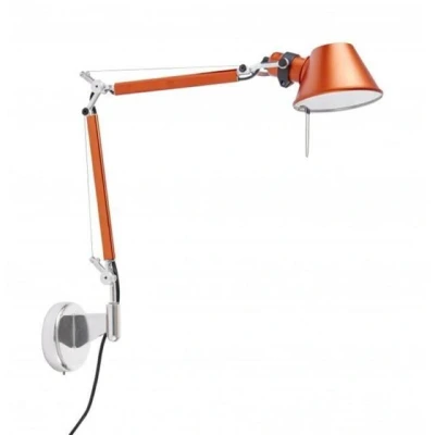 Afbeelding van Artemide Tolomeo Micro parete wandlamp Oranje